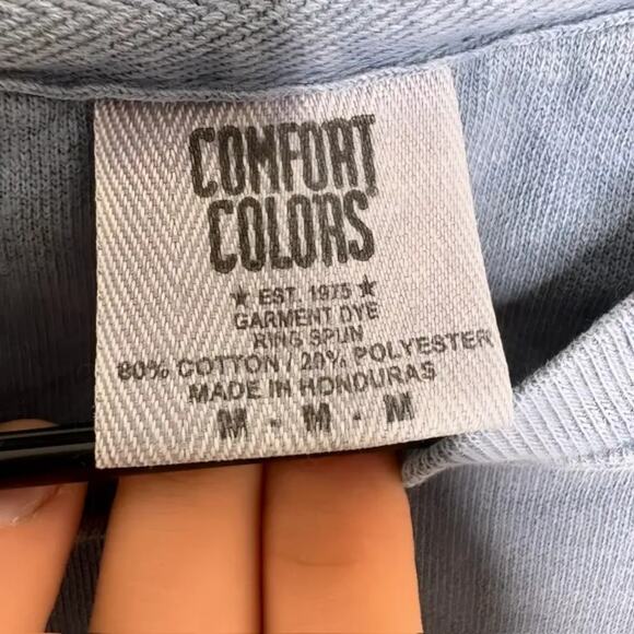 Anti Social Dog Moms Club Graphic Sweatshirt – Faded Blue (Unisex M) - Picture 4 of 6